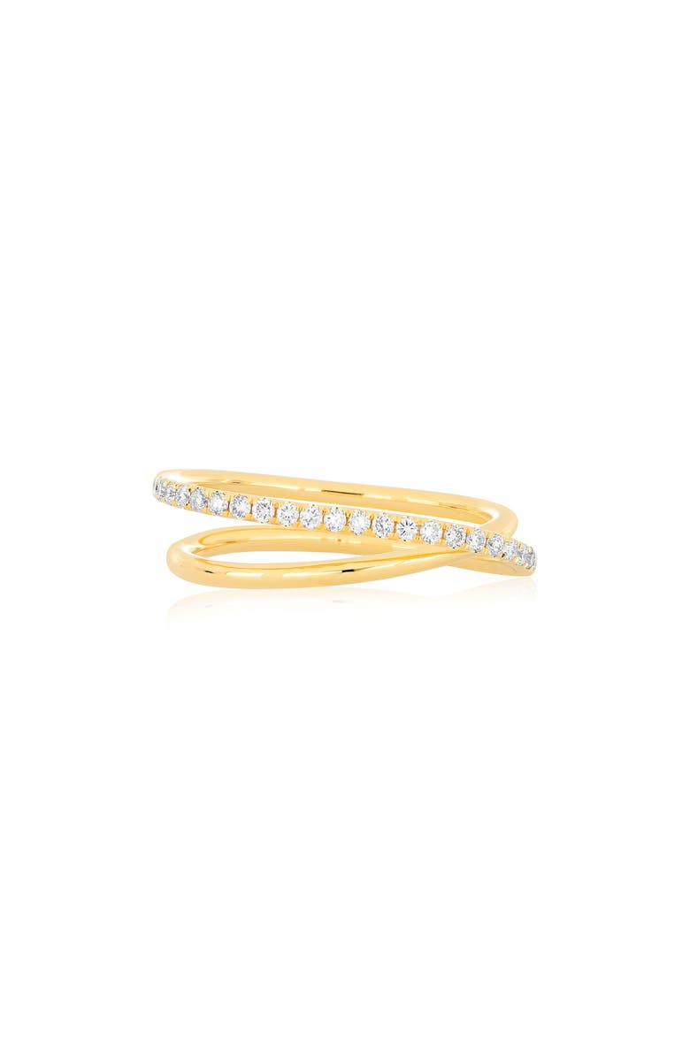 EF Collection Love You Mean It Diamond Ring, Main, color, Yellow Gold/ Diamond
