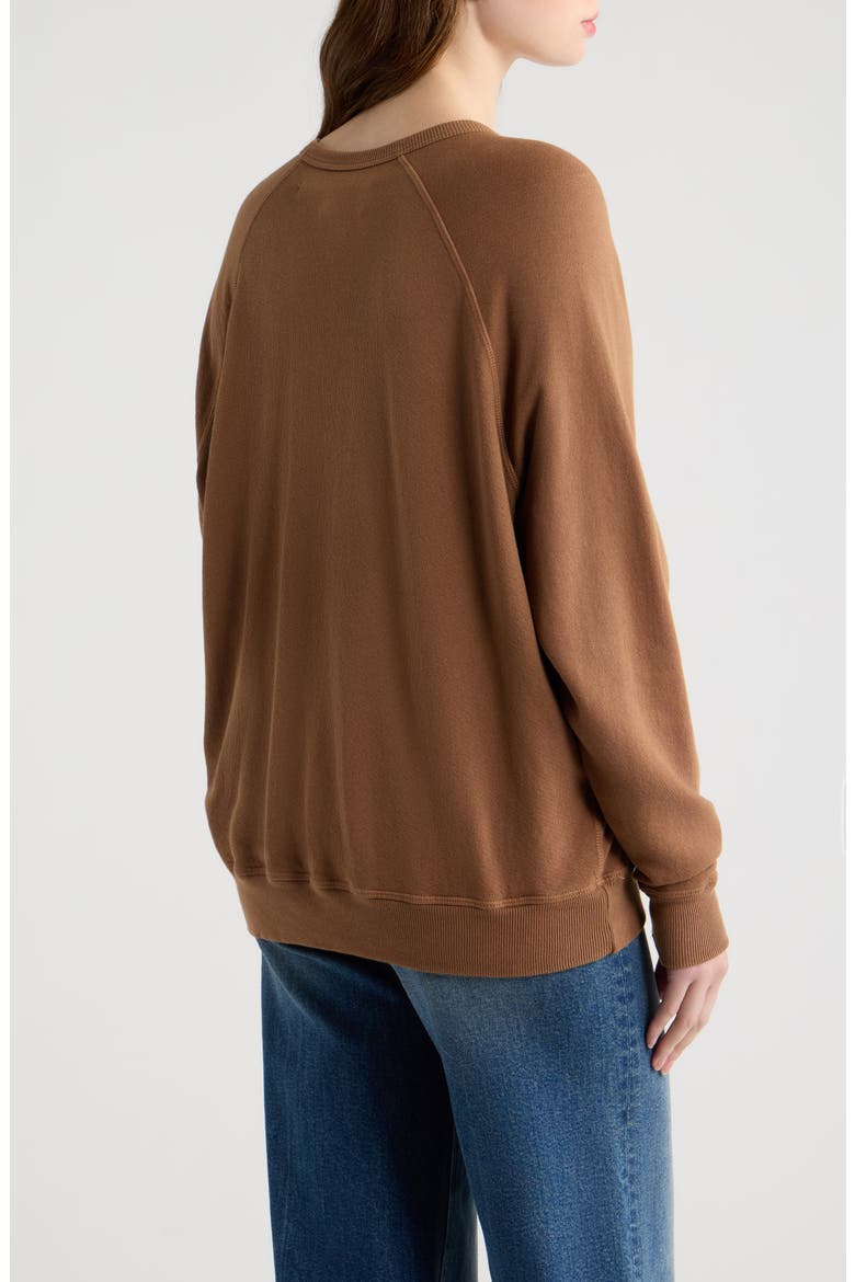 x Stetson The College Graphic Sweatshirt, Alternate, color, TOBACCO