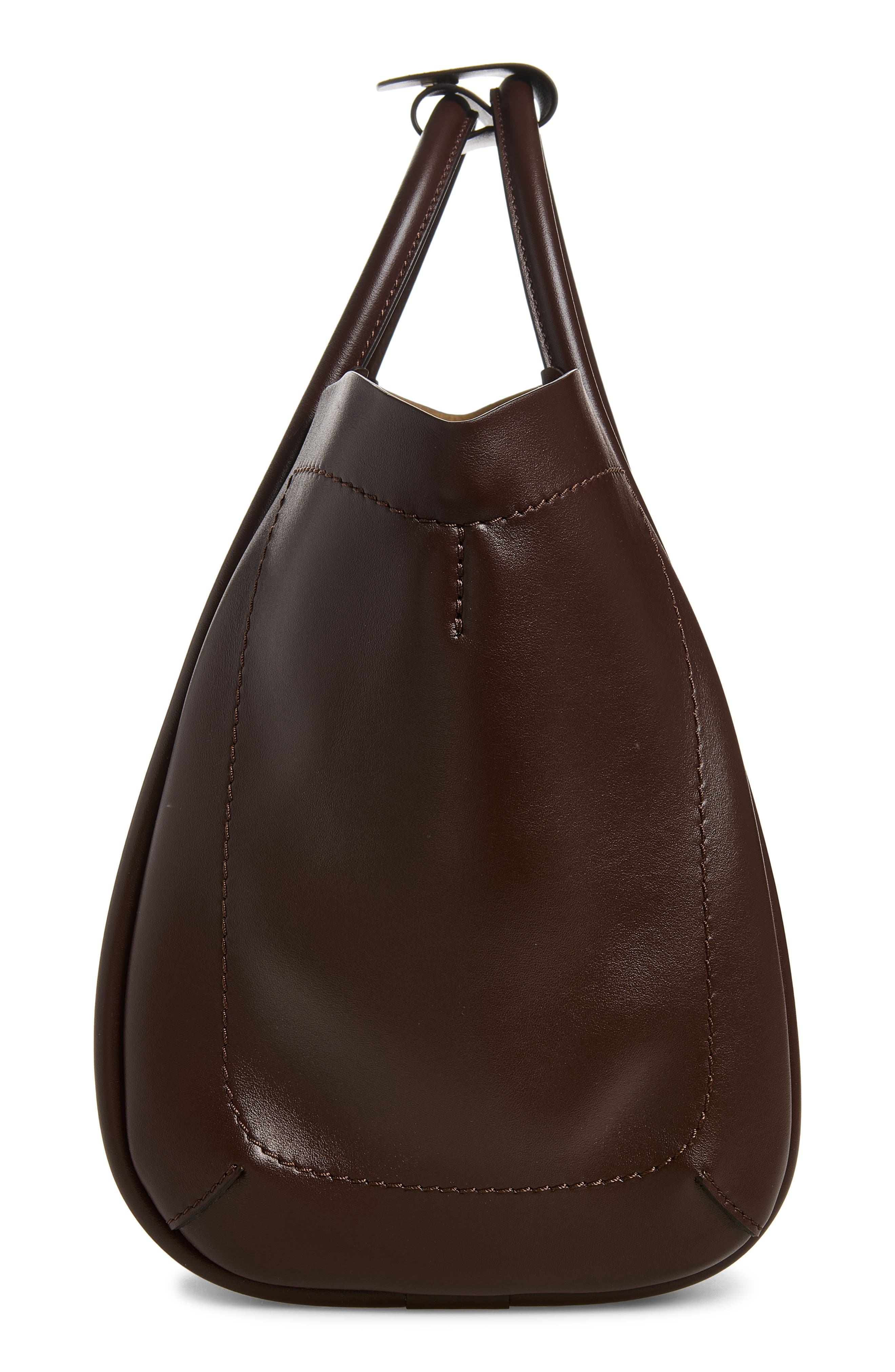 Marins Leather Tote, Alternate, color, BROWN