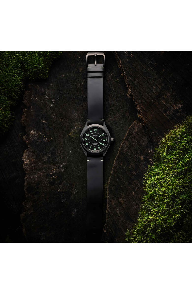 Vincero The Scout Titanium Automatic Strap Watch, 40mm, Alternate, color,