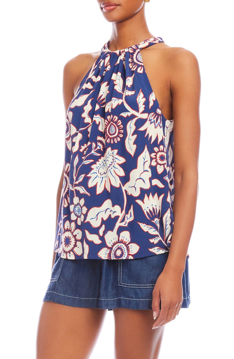 FIFTEEN TWENTY Sicilie Print Sleeveless Top, Alternate, color, 