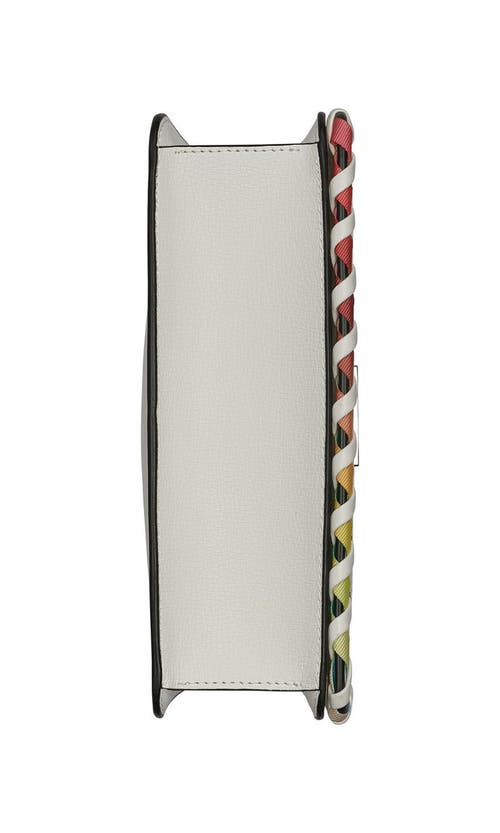 Karl Lagerfeld Paris Simone Crossbody In Winter White Multi