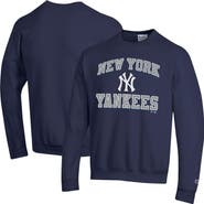 Champion Men's Champion Navy New York Yankees Heart & Soul Powerblend Sweatshirt