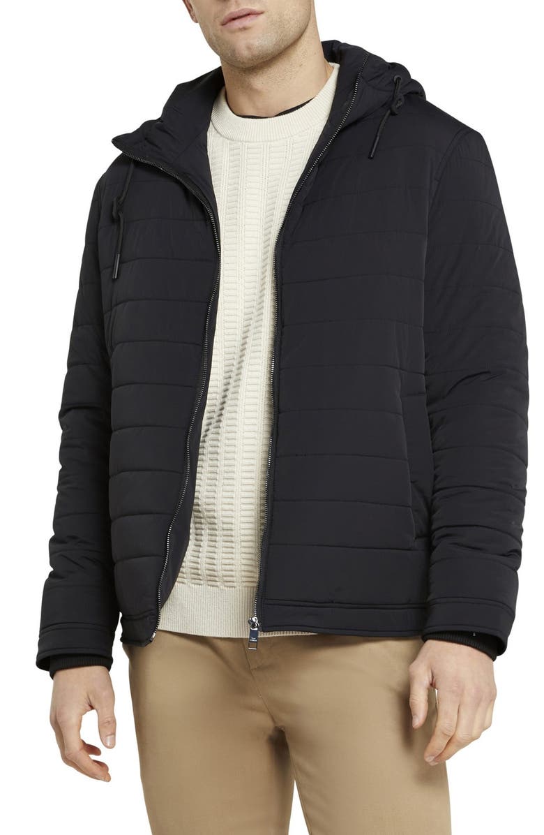 Ted Baker London Ovarn Stretch Quilted Jacket, Main, color, 