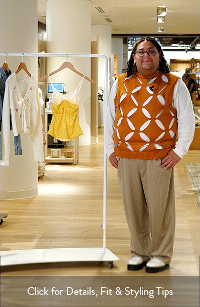 The Evelyn Polka Dot Lace Trim Camisole, sales video thumbnail