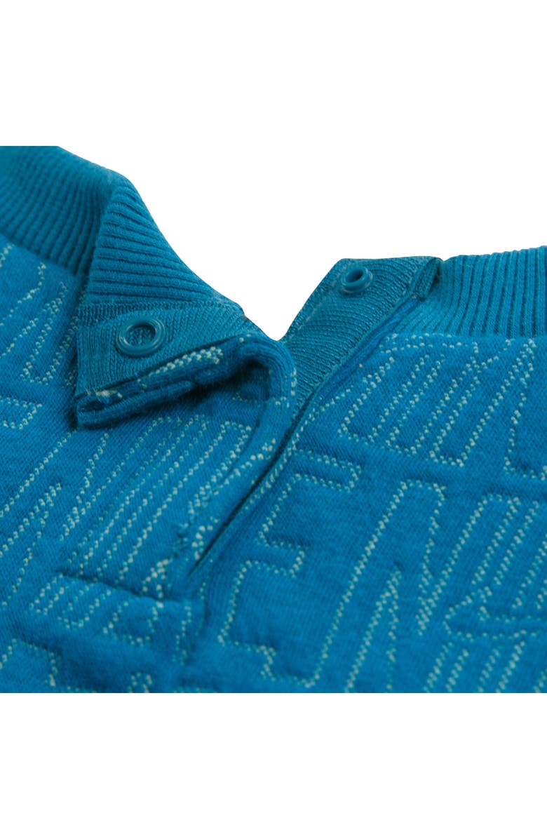 Nike Quilted Sweatshirt & Joggers Set, Alternate, color, Green Abyss