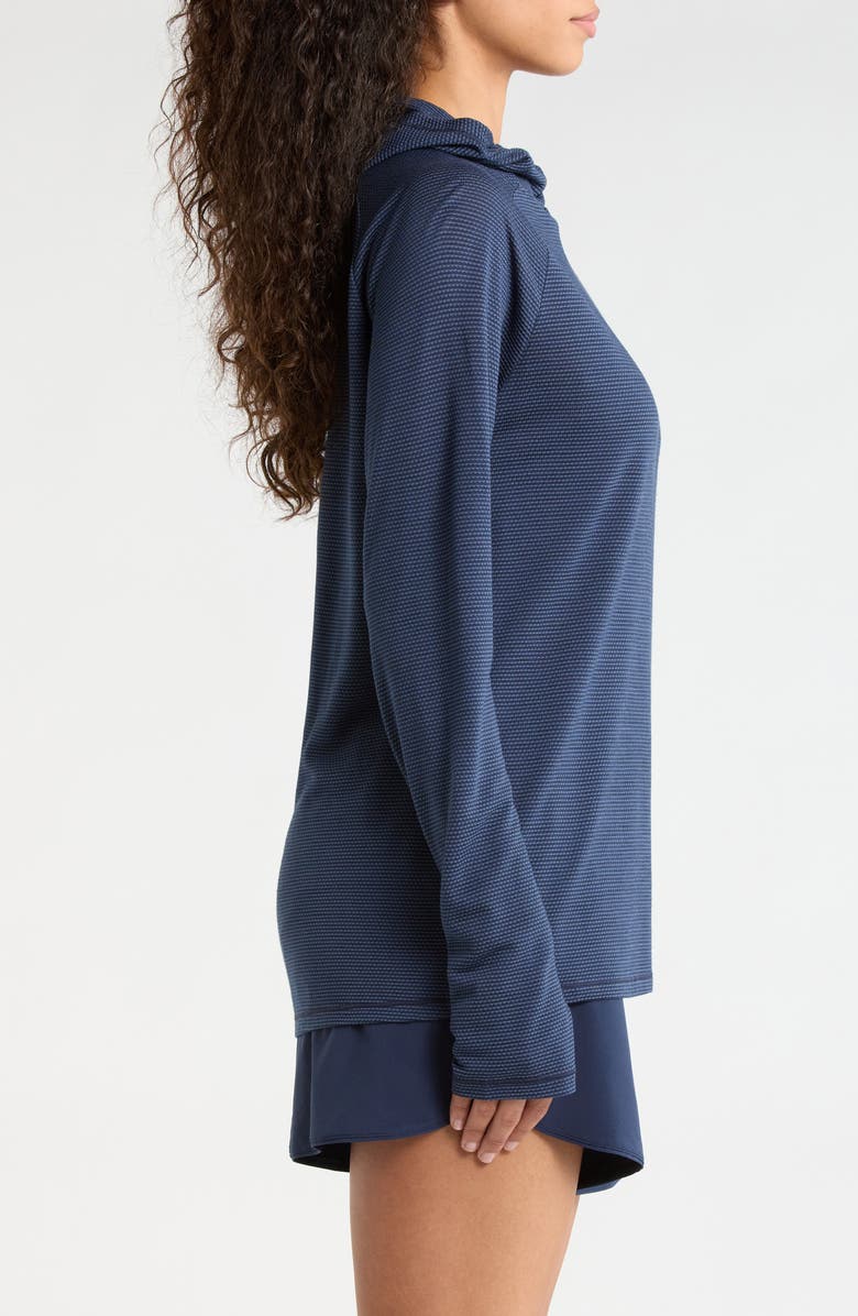 Smartwool Active Mesh Hoodie, Alternate, color, Nightfall Deep Navy