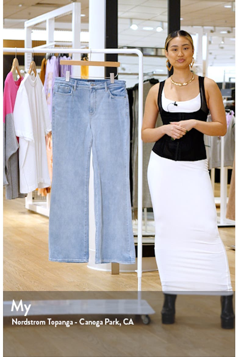 Mia Palazzo High Waist Flare Jeans video