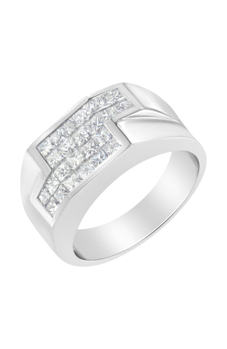 Haus of Brilliance 14KT White Gold 1 3/4 cttw Diamond Cluster Ring, Alternate, color, White
