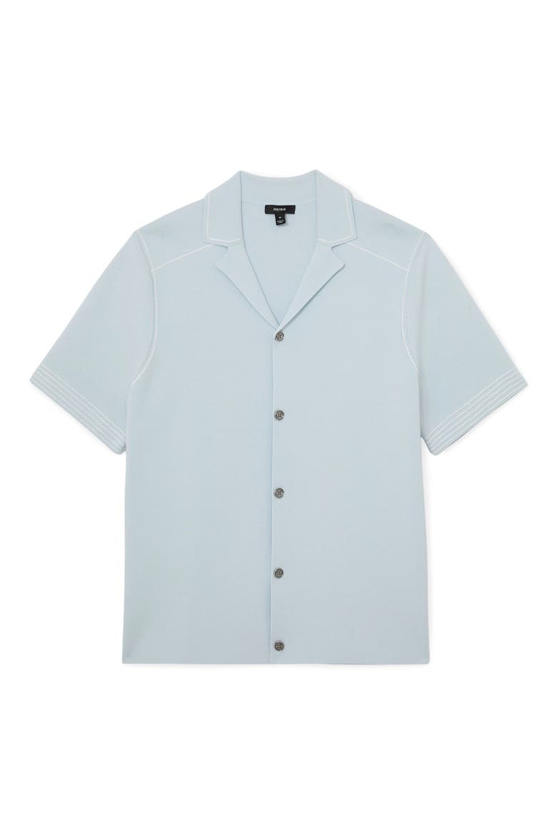 Wandsworth Short Sleeve Button-Up Shirt, Alternate, color, SOFT BLUE
