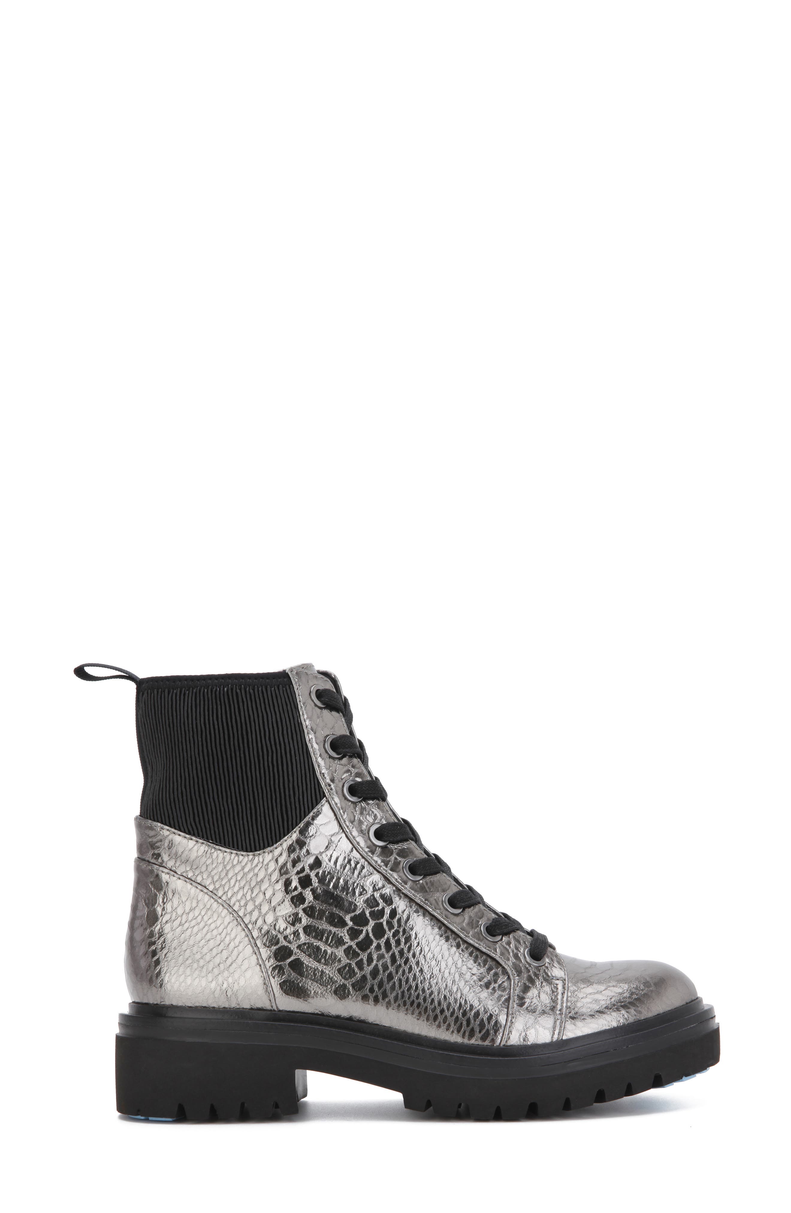 Rhode Waterproof Bootie, Alternate, color, GUNMETAL LEATHER
