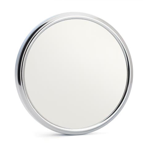 Chrome 5x Magnification Shaving Mirror w/ Suction Cup