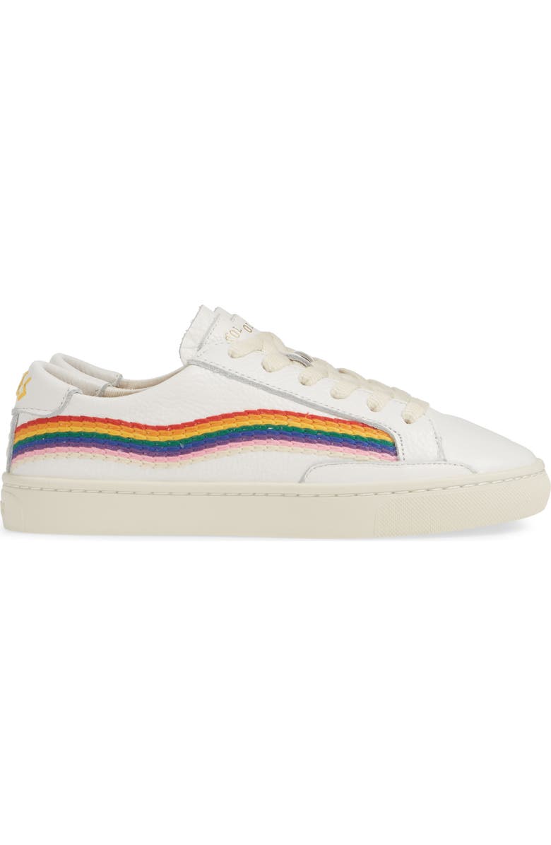 Soludos Rainbow Wave Sneaker, Alternate, color,