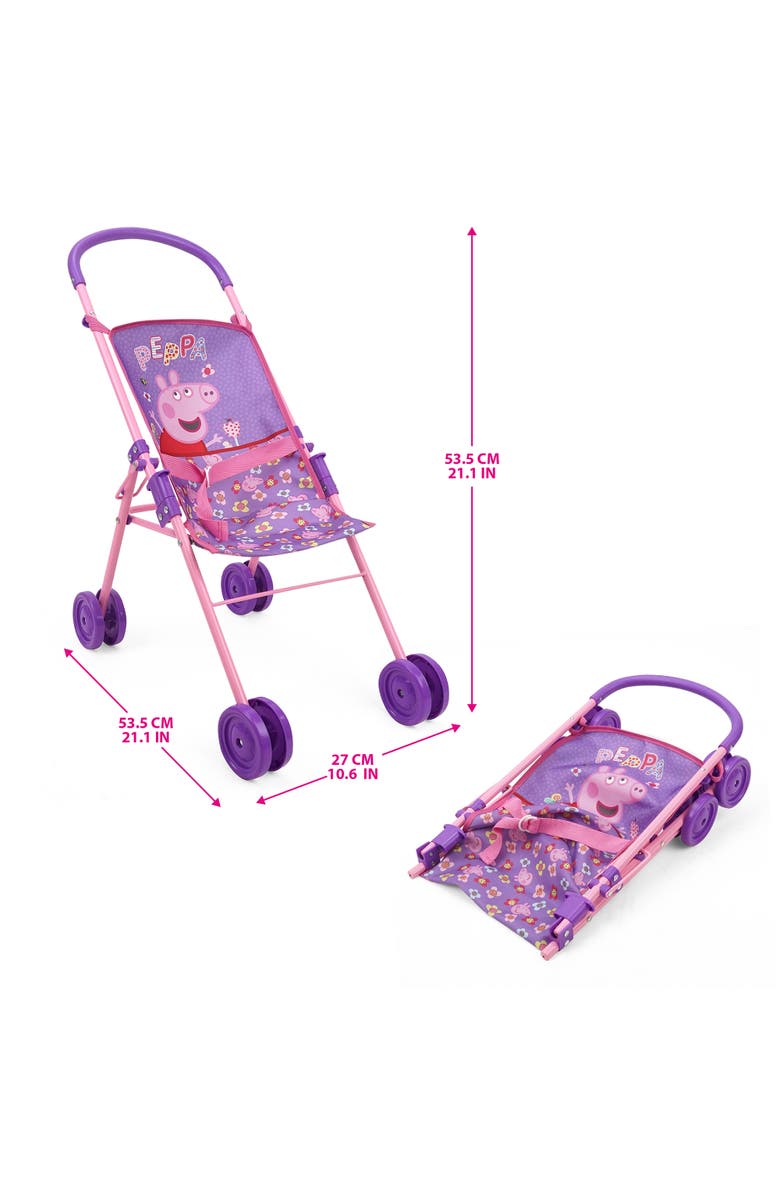 Peppa Pig Stroll N' Feed 8 Piece Set, Alternate, color, Multicolored