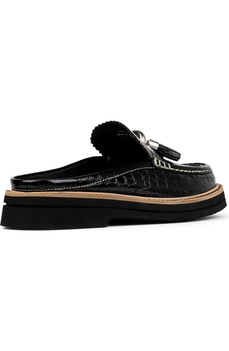 Donald Pliner Mule Tassel Loafer, Alternate, color, Black