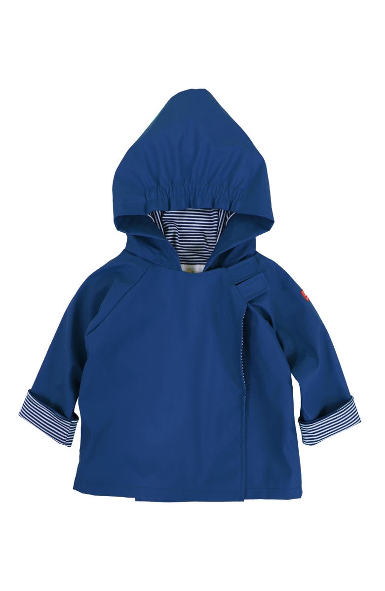 Widgeon Hooded Favorite Rain Jacket, Main, color, Nautical Blue