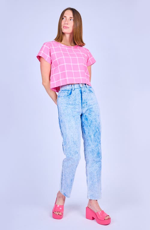 Mokuyobi Grid Crop Top