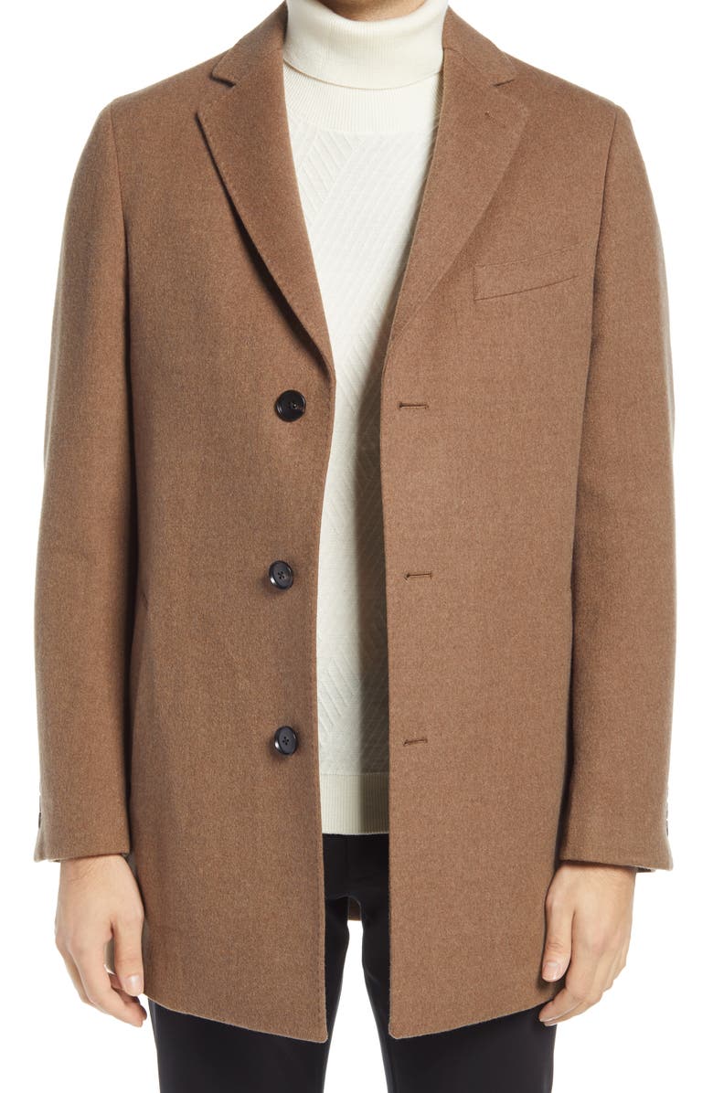 Cardinal of Canada Seth Wool Overcoat, Main, color,