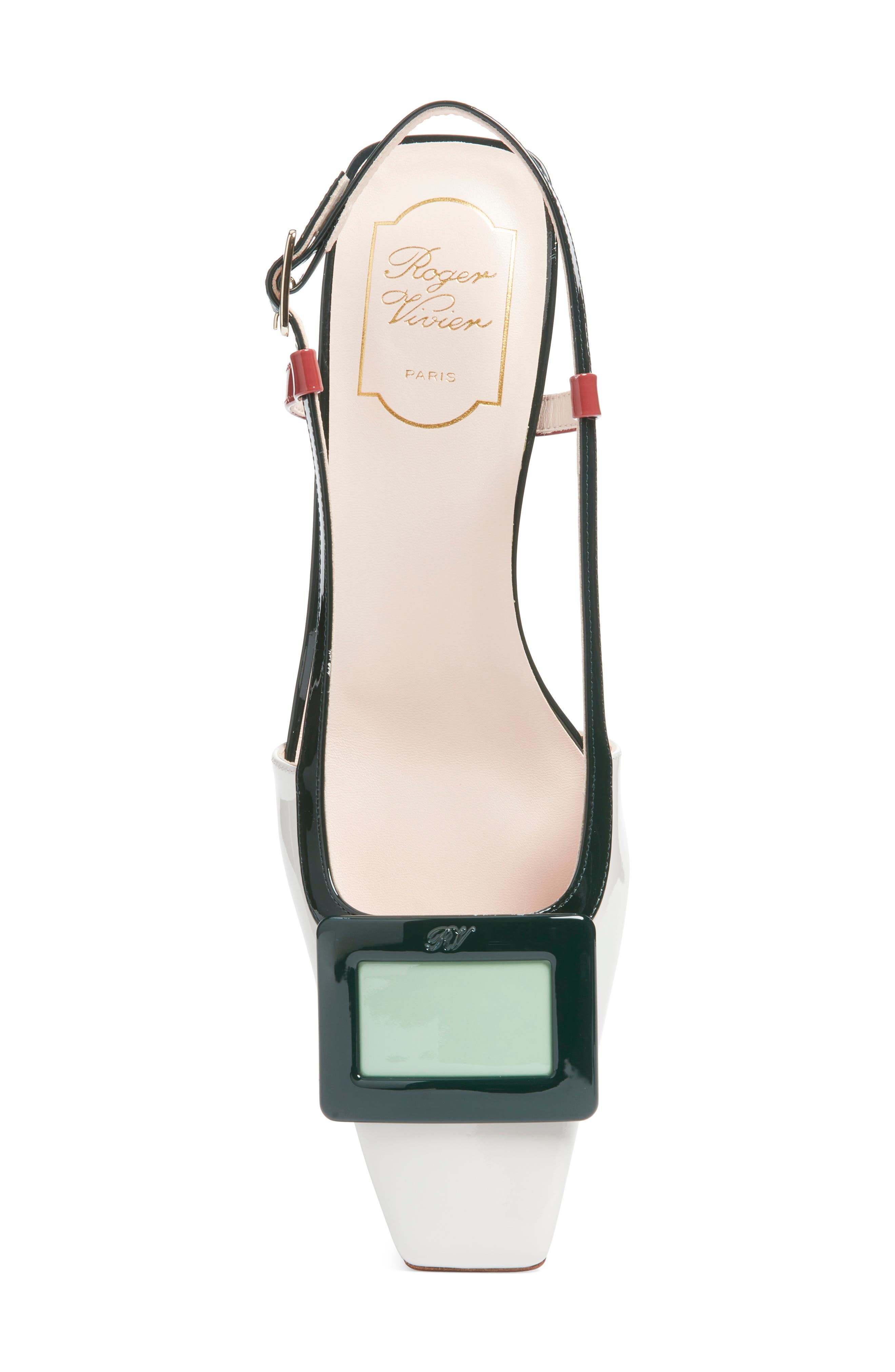 Roger Vivier Belle Vivier Slingback Pump, Alternate, color, Light Pastel