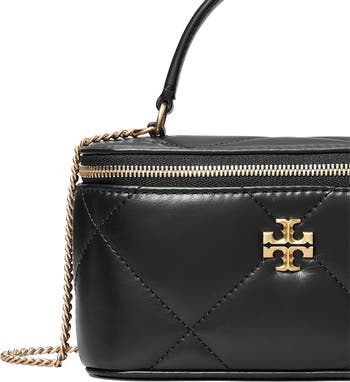 Kira Quilted Leather Vanity Case
