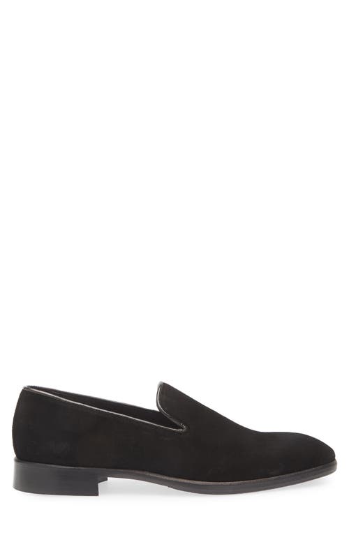 Bruno Magli Ellington Velvet Loafer In Black