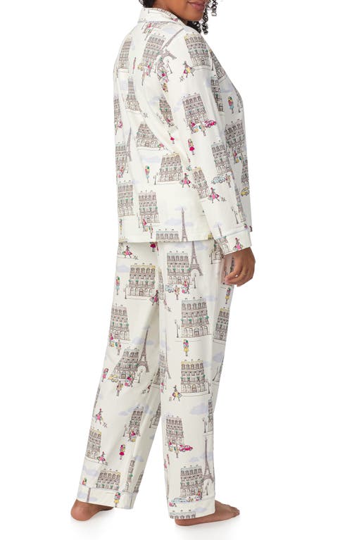 Bedhead Pajamas Print Stretch Organic Cotton Jersey Long Pajamas