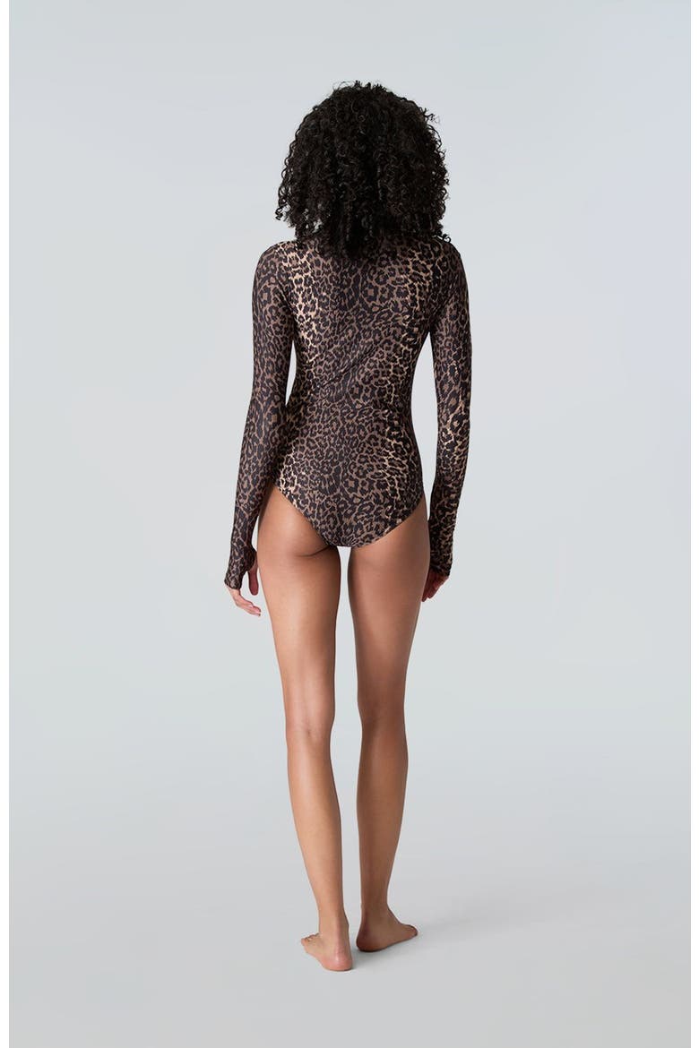 Ryann Bodysuit, Alternate, color, Brown