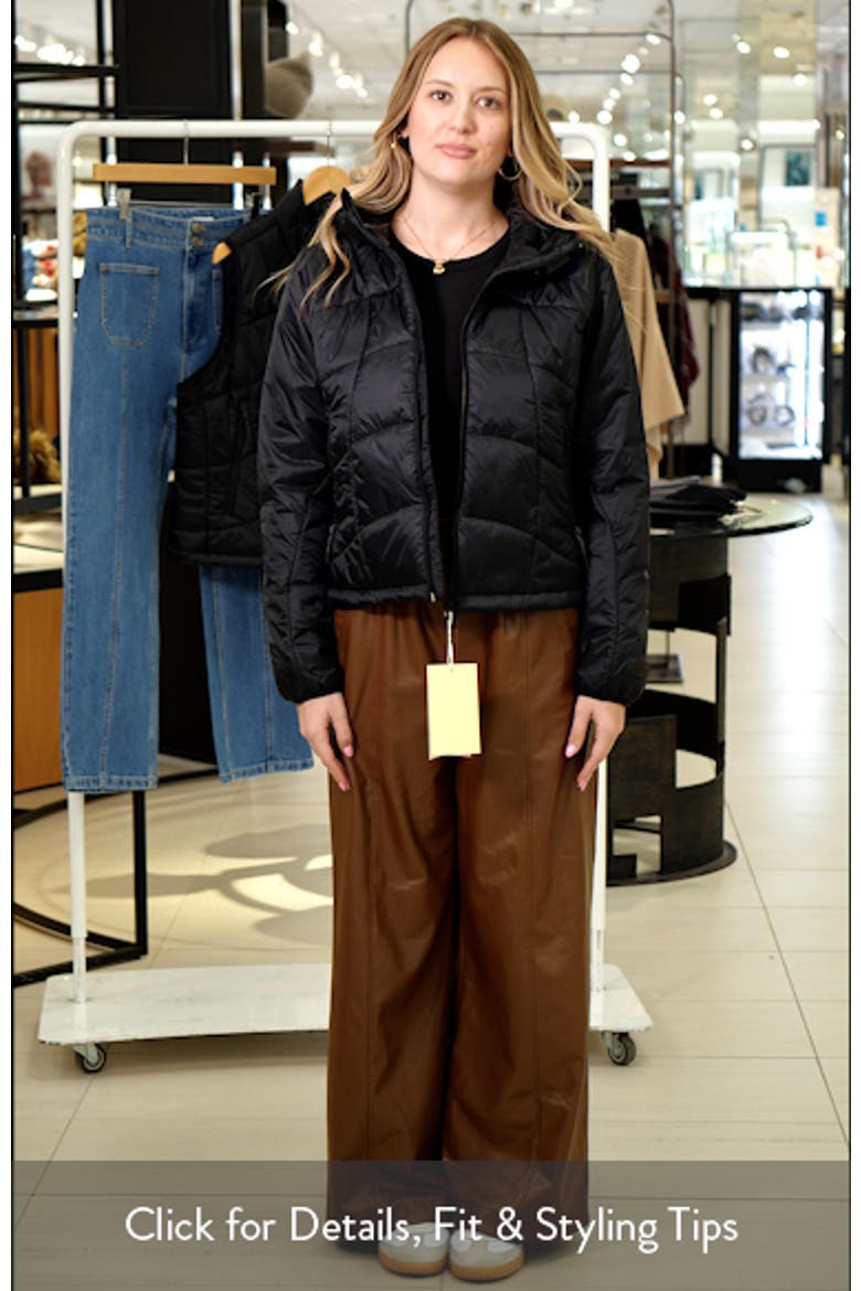 Claude Water Repellent Quilted Puffer Jacket video