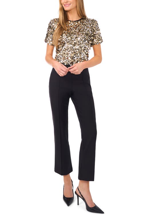 Ted Baker Alexis Sequin T-shirt In Brown