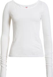 Re/Done Monroe Long Sleeve T-Shirt