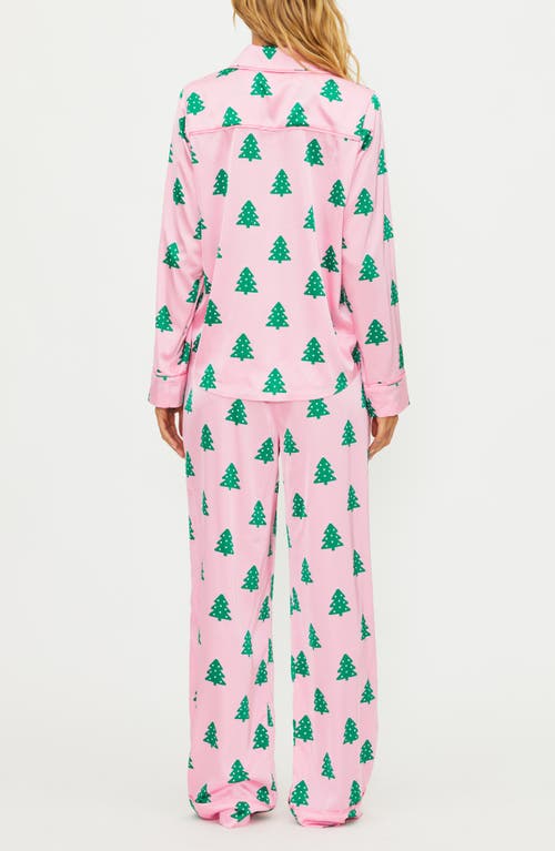Beach Riot Livy & Connie Pajamas In Pink