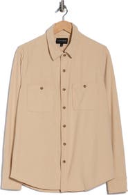 Lucky Brand Mason Corduroy Twill Button-Up Shirt