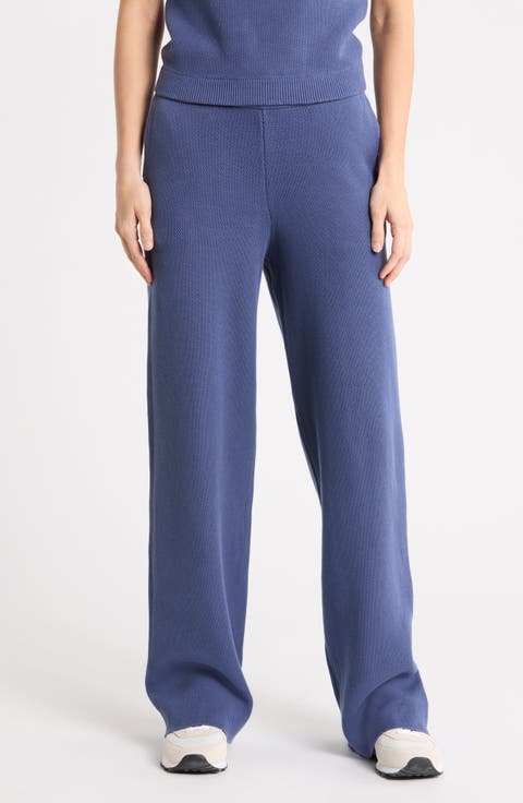 Chill Flow Straight Leg Sweater Knit Pants