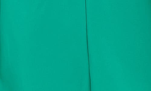 London Times Tab Waist Midi Dress In Green