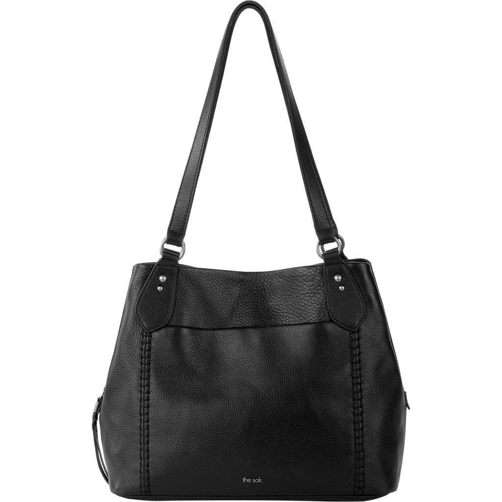 The Sak Melrose Leather Satchel in Black at Nordstrom