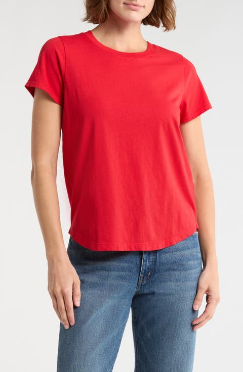 Vintage Crewneck Cotton T-Shirt