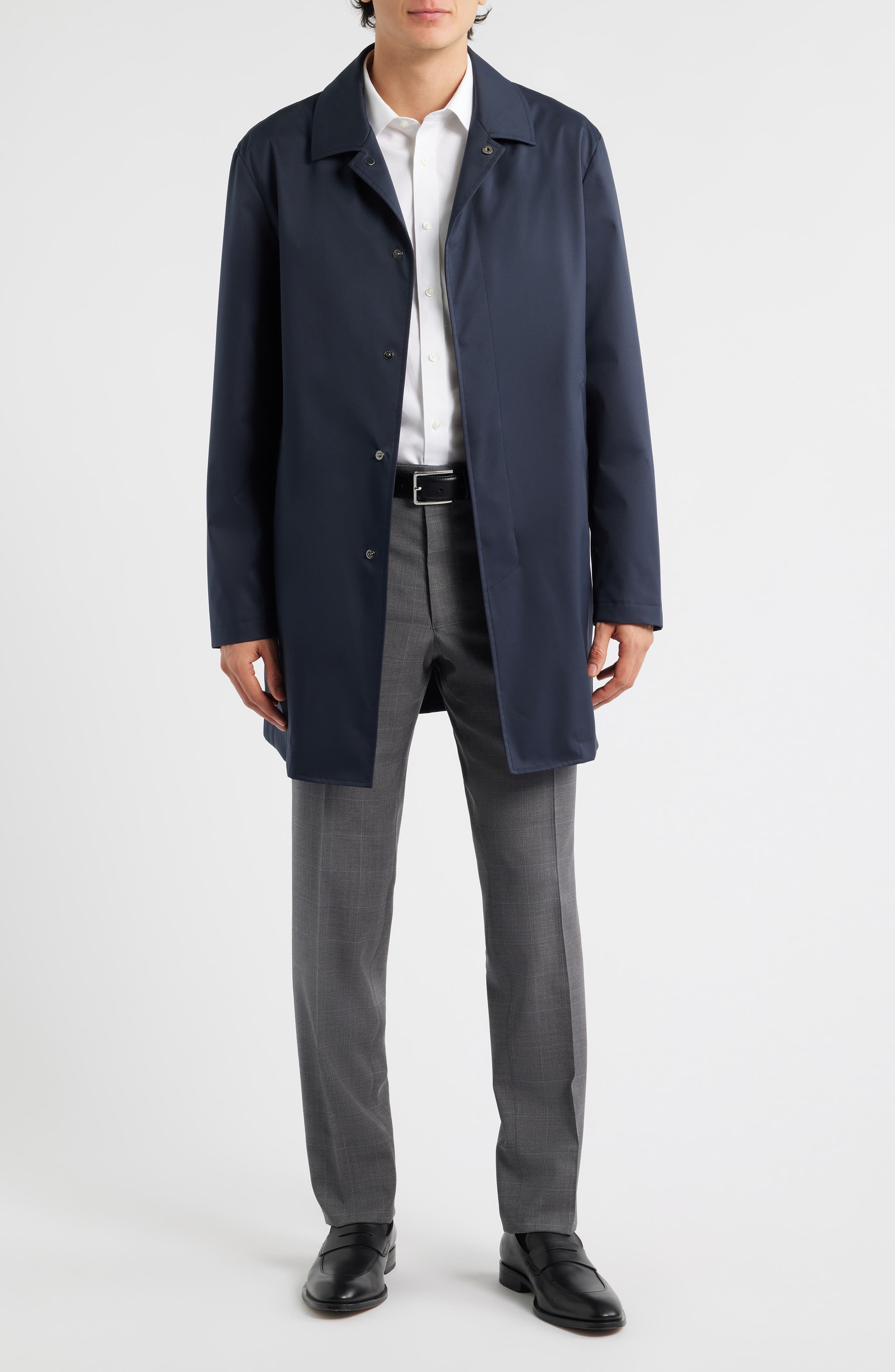 Canali Ultralight Waterproof Car Coat with Removable Bib — фото 2