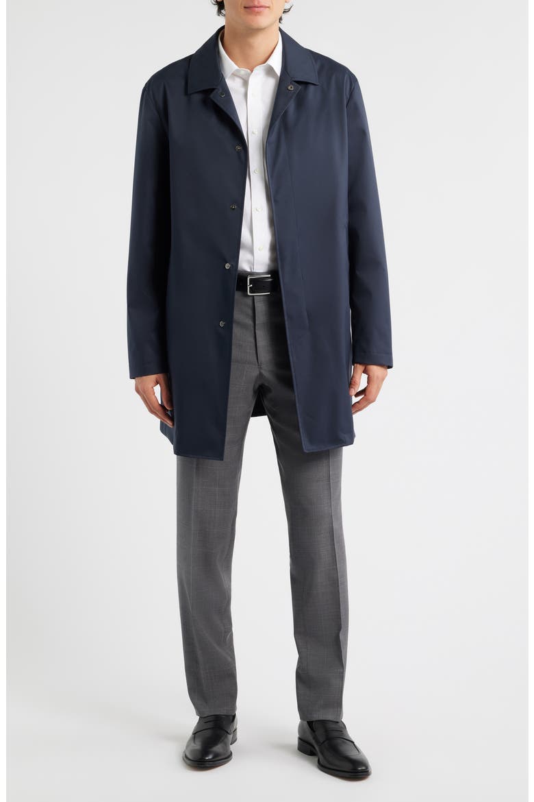 Ultralight Waterproof Car Coat with Removable Bib, Alternate, color, NAVY