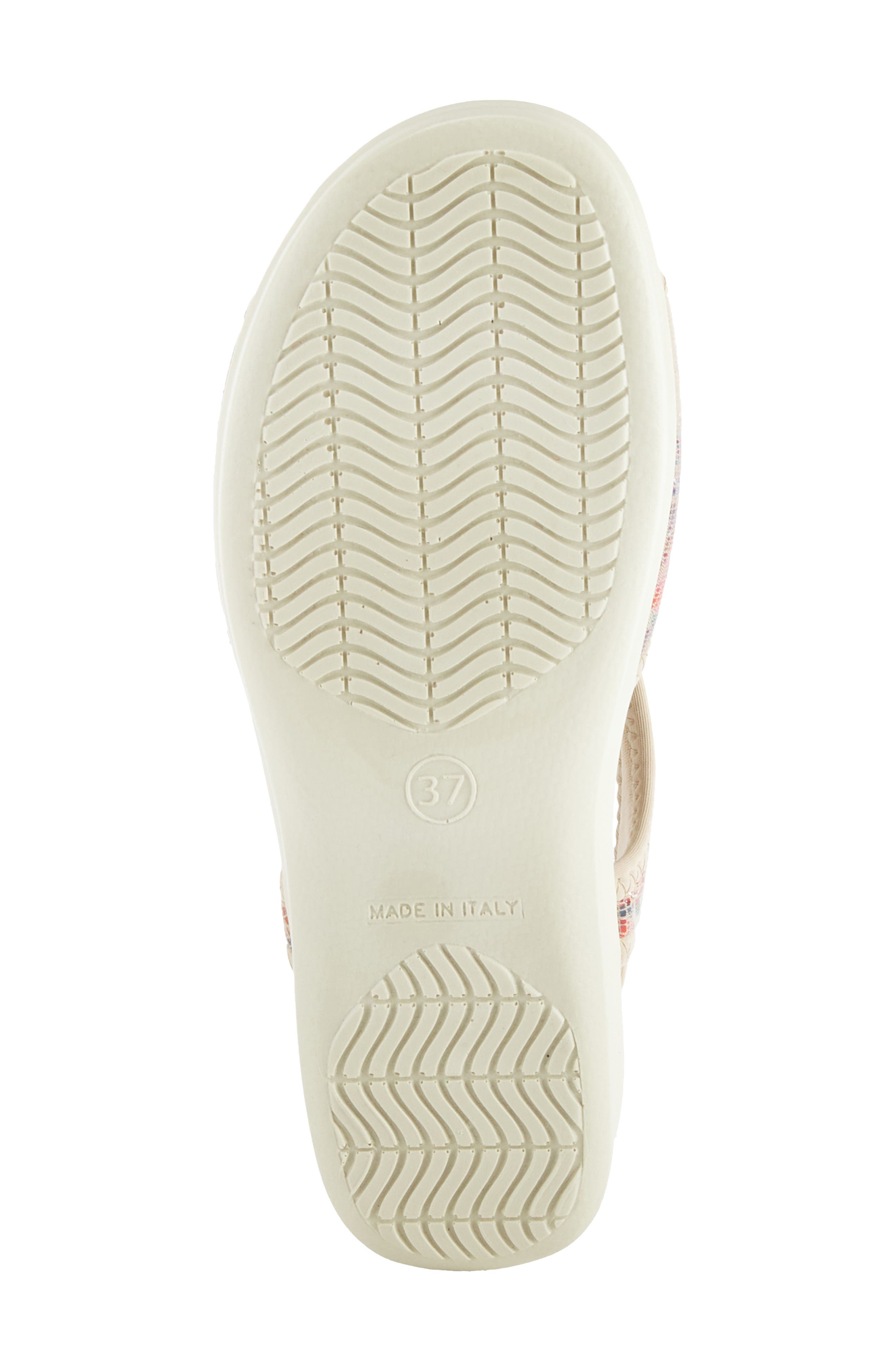 Flexus by Spring Step Nyaman Slingback Sandal, Alternate, color, Beige Multi