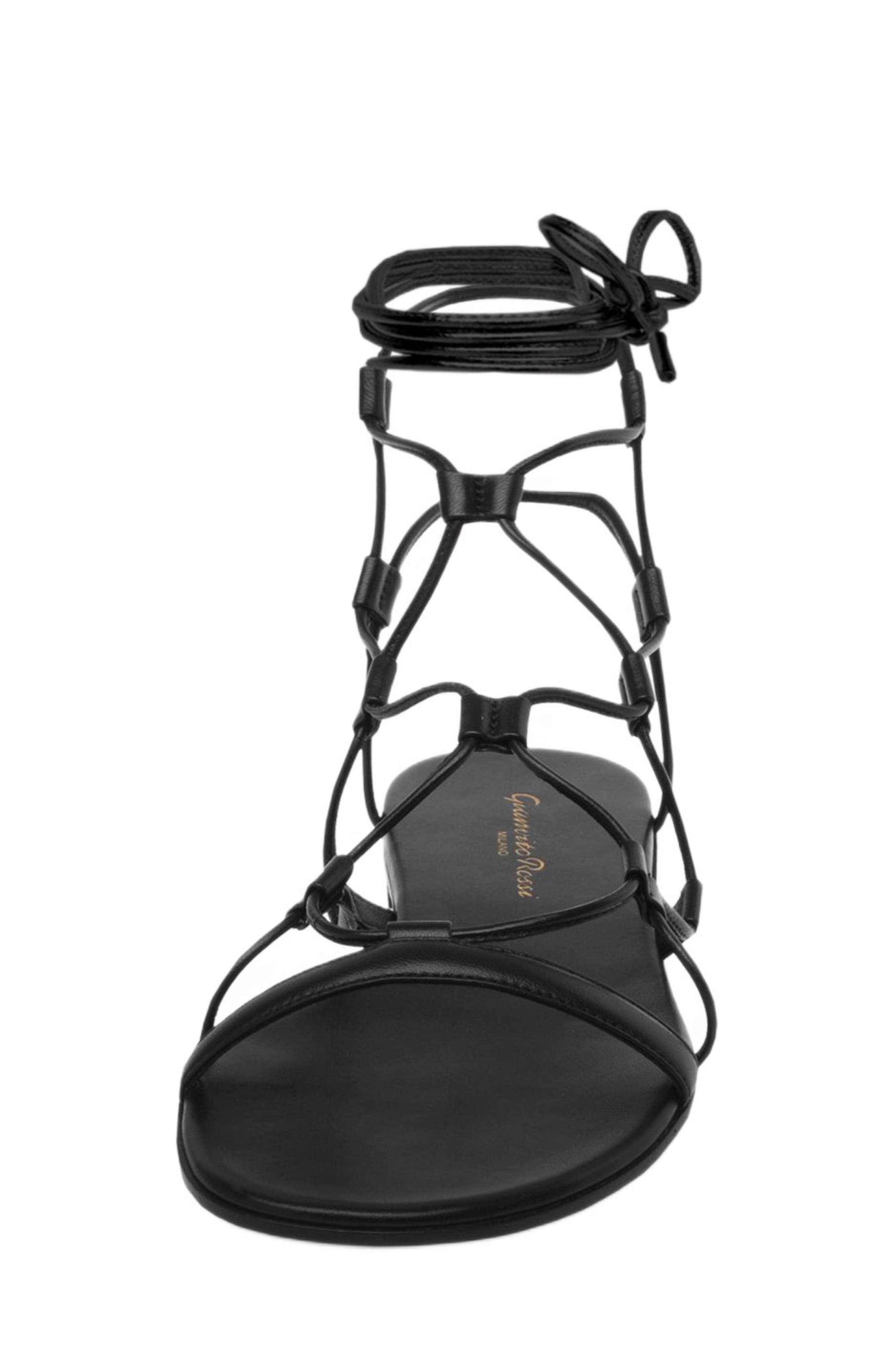 Giza 05 Flats, Alternate, color, BLACK NAPPA