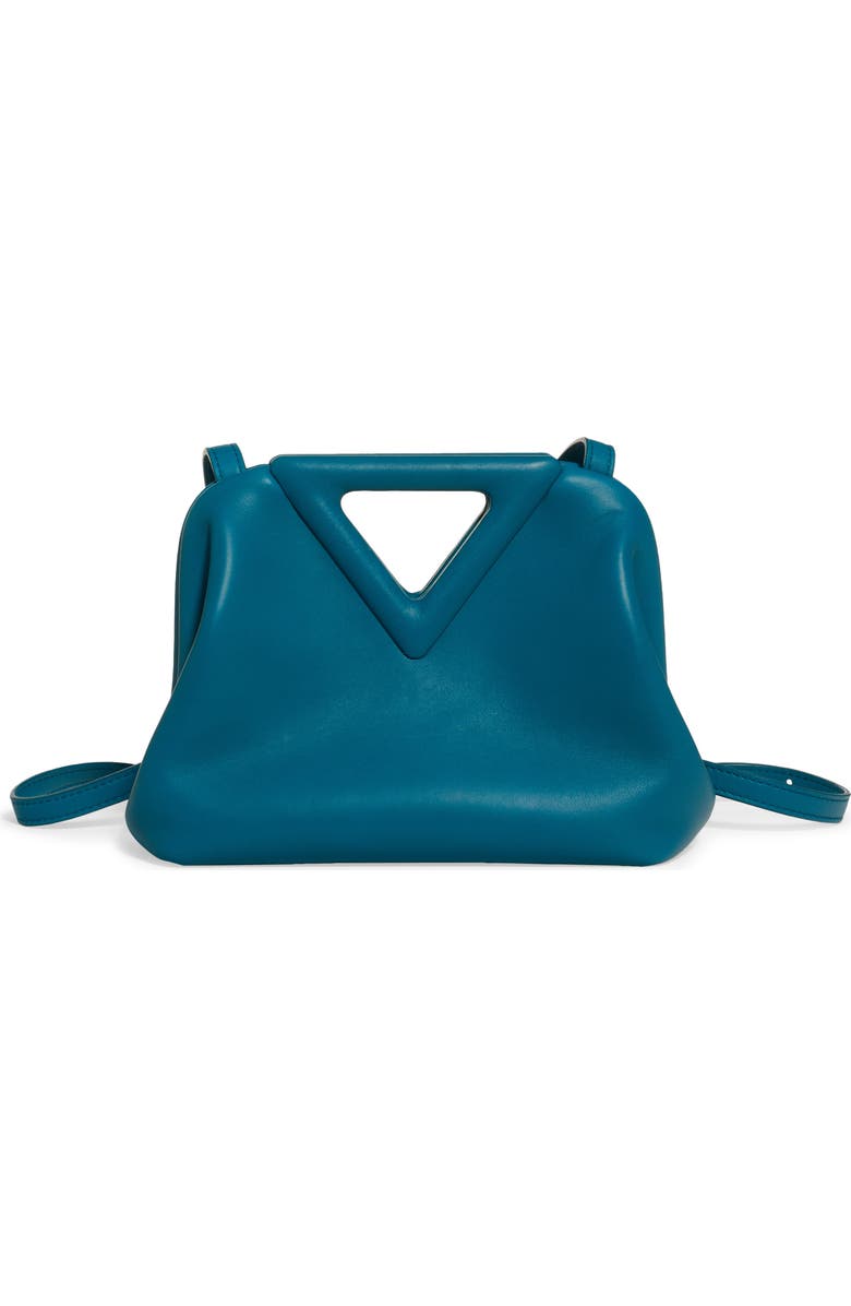 Bottega Veneta Small Triangle Leather Shoulder Bag, Main, color,
