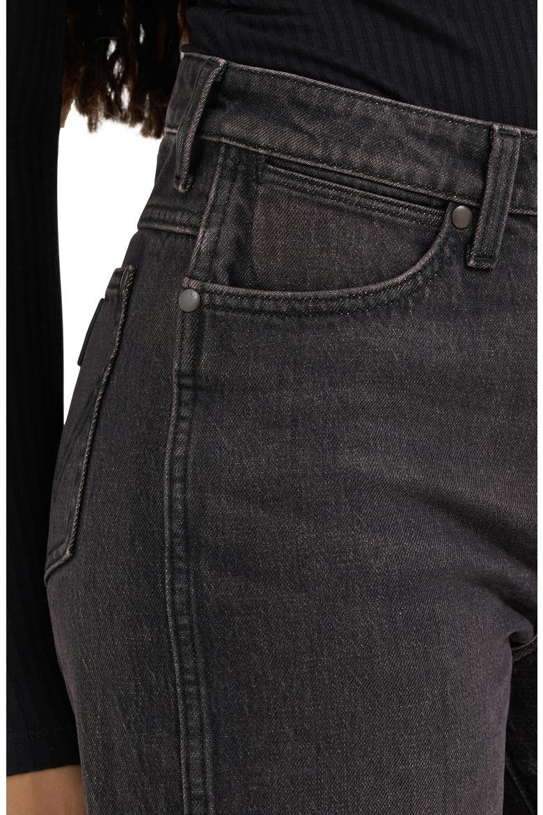 High Waist Loose Straight Leg Jeans, Alternate, color, MARS