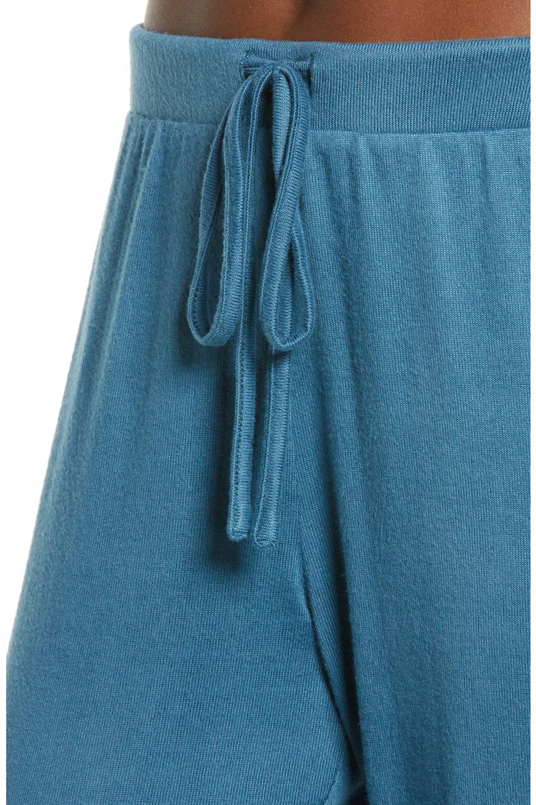 Fleece Pajamas, Alternate, color, MORNING TEAL