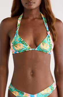 Kulani Kinis Soft Knot Halter Bikini Top