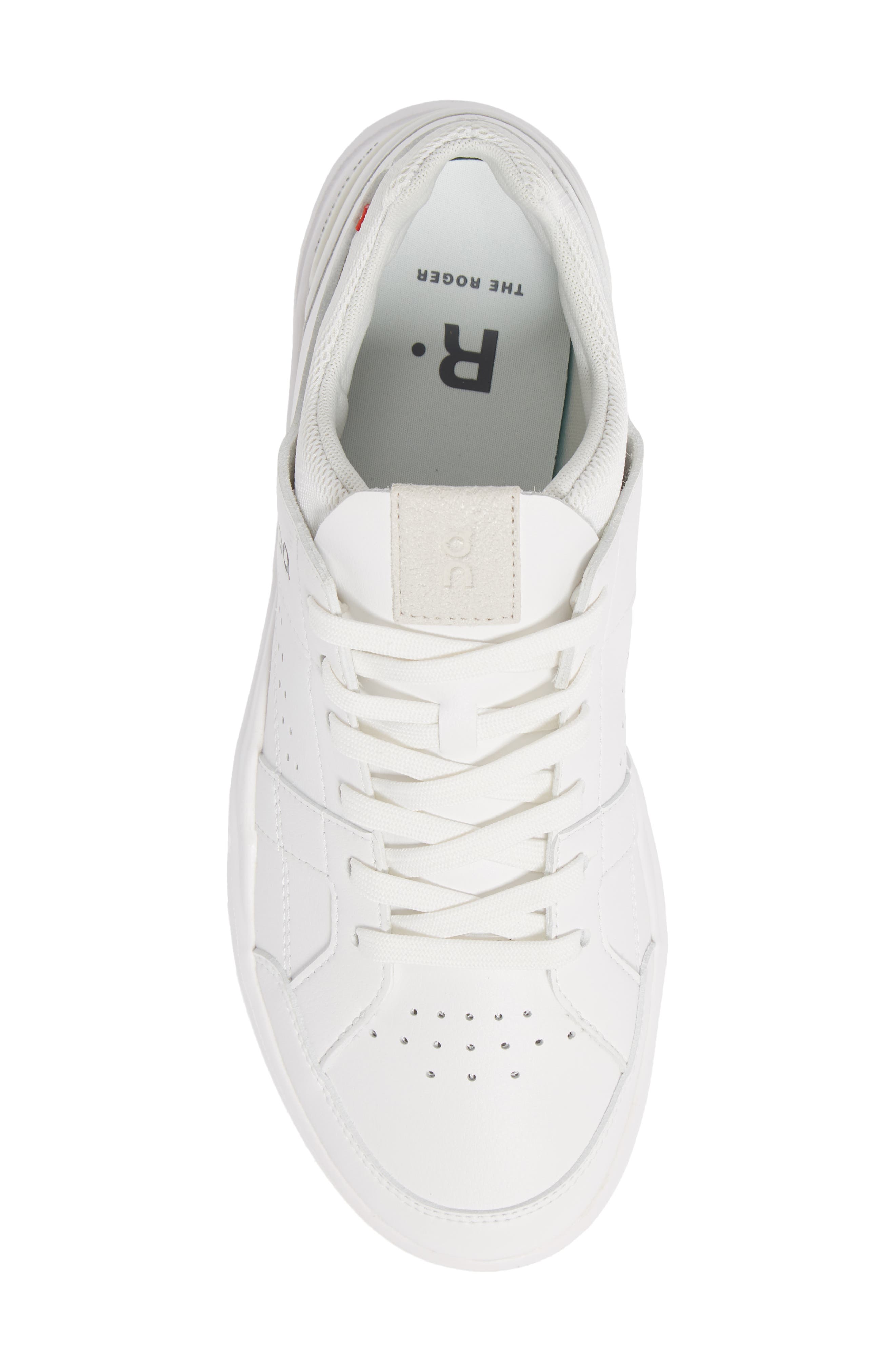 THE ROGER Clubhouse Tennis Sneaker, Alternate, color, ALL WHITE