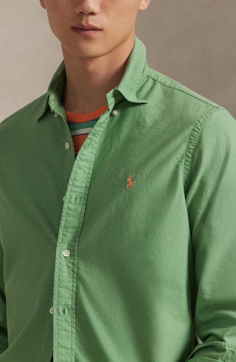 Polo Ralph Lauren Classic Oxford Button-Down Shirt, Alternate, color, 