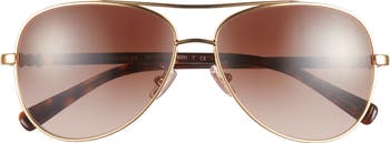 59mm Aviator Sunglasses