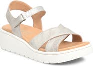 Børn Katrina Ankle Strap Platform Wedge Sandal