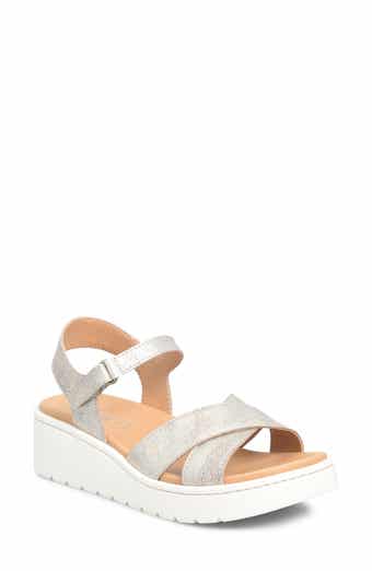 Katrina Ankle Strap Platform Wedge Sandal