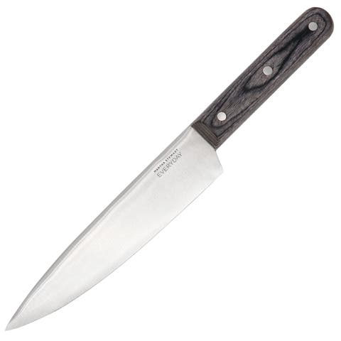 8 Inch Stainless Steel Chef Knife with Wood Handle